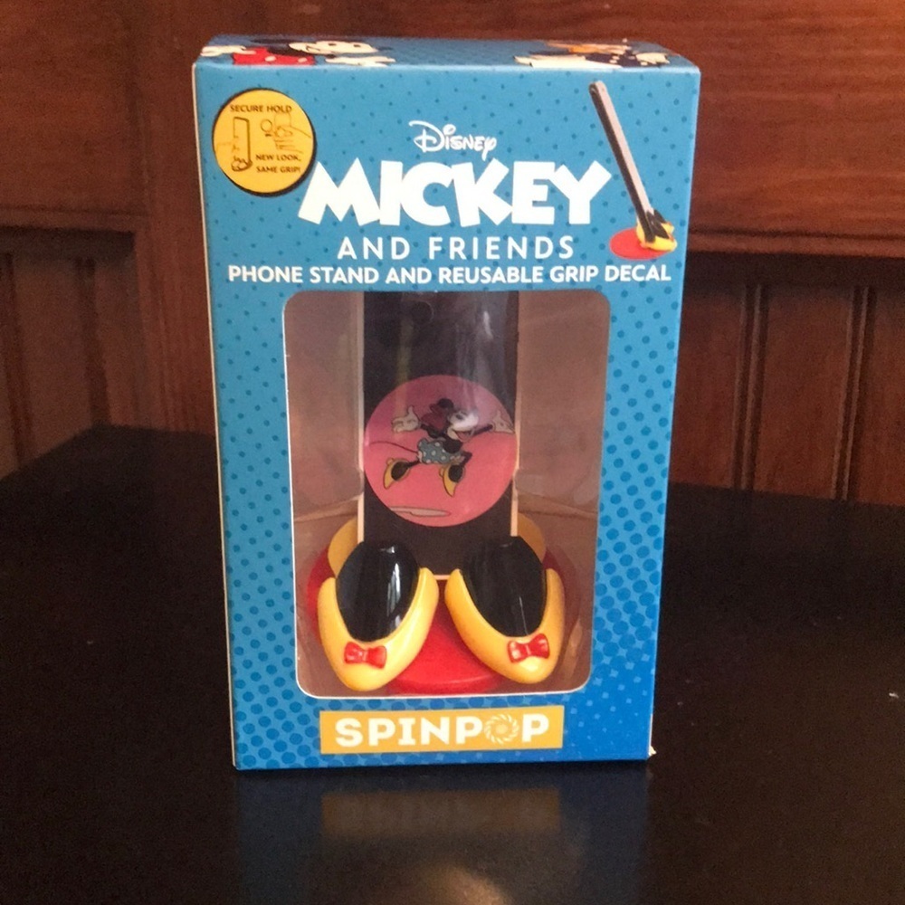 Disney Minnie Mouse feet phone stand & grip decal
